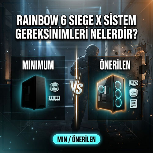 Rainbow 6 Siege X Sistem Gereksinimleri Nelerdir?