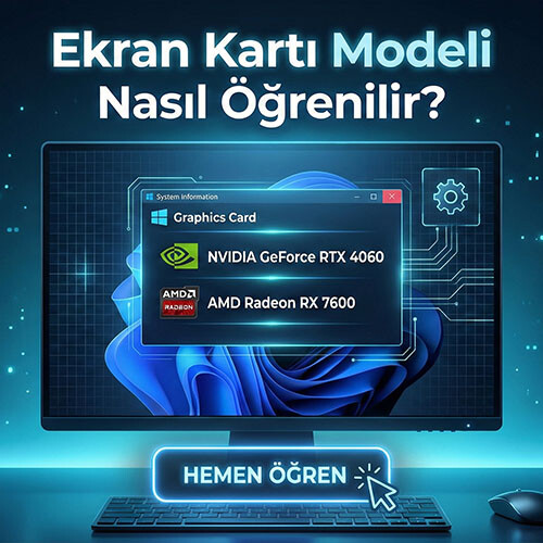 Ekran Kartı Modeli Nasıl Öğrenilir?