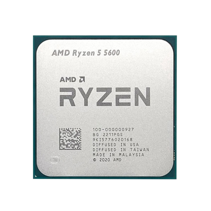 AMD RYZEN 5 5600 3.5GHz 32MB AM4 TRAY (FANSIZ) (65W) NOVGA - 1