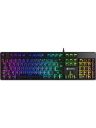 GameBooster G24B (SİYAH) Enigma Rainbow Aydınlatmalı Red Switch Oyun Klavyesi - GameBooster