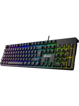 GameBooster G24B (SİYAH) Enigma Rainbow Aydınlatmalı Red Switch Oyun Klavyesi - GameBooster (1)