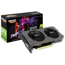 Inno3D RTX3050 Twin x2 6GB 96Bit GDDR6 DVI+DP+HDMI Ekran Kartı - Inno3D