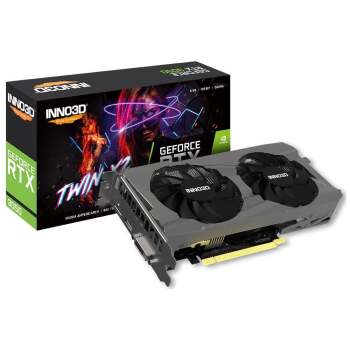 Inno3D RTX3050 Twin x2 6GB 96Bit GDDR6 DVI+DP+HDMI Ekran Kartı - Inno3D