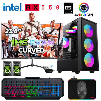 Kinger KX130 i5 3470 16GB Ram 1TB SSD 4GB RX550 23.8