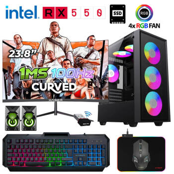 Kinger KX130 i5 3470 16GB Ram 1TB SSD 4GB RX550 23.8