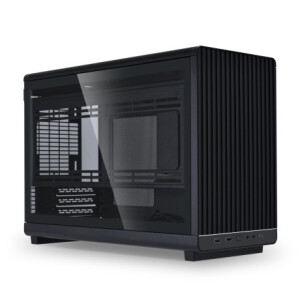 Lian Li Dan Case A3 Siyah Ahşap Cam Panel M-ATX Mi (G99.A3X-WDG.00) - Lian Li