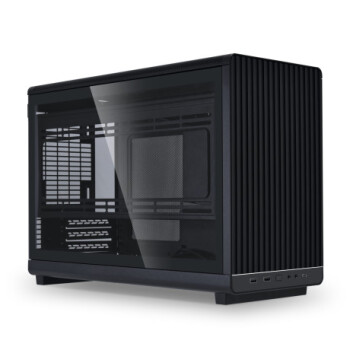 Lian Li Dan Case A3 Siyah Ahşap Cam Panel M-ATX Mi (G99.A3X-WDG.00) - Lian Li