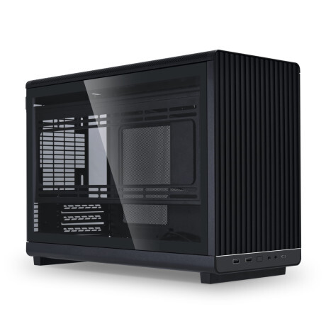 Lian Li Dan Case A3 Siyah Ahşap Cam Panel M-ATX Mi (G99.A3X-WDG.00) - 1