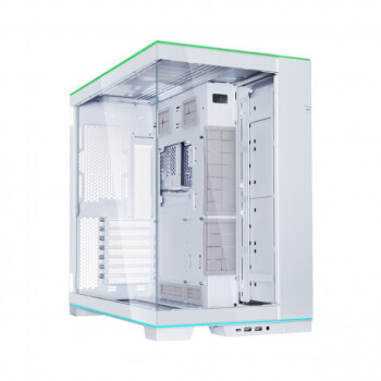 Lian Li O11 Dynamic Evo RGB Beyaz Mid-Tower E-ATX Kasa (G99.O11DERGBW.00) - Lian Li
