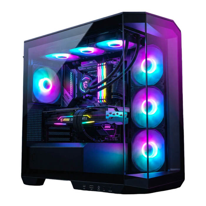 Msi MAG PANO Black X160 Ryzen 7 7800X3D 32GB DDR5 Ram 1TB M.2 NVMe SSD 12GB RTX5070 Sıvı Soğutmalı Msı Oyuncu OEM Paket - 2