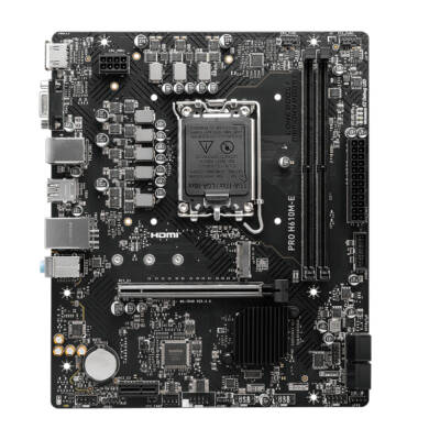 MSI PRO H610M-E 1700P DDR5 SES GLAN HDMI/VGA SATA3 USB3.2 mATX - 2