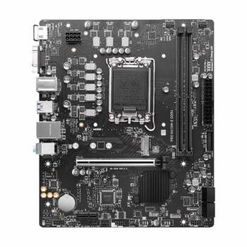 MSI PRO H610M-E DDR4 SOKET 1700 3200(OC) HDMI VGA M.2 USB3.2 1x 1G LAN mATX - MSI (1)