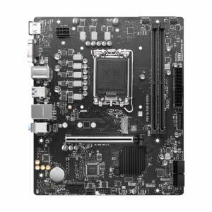 MSI PRO H610M-E DDR4 SOKET 1700 3200(OC) HDMI VGA M.2 USB3.2 1x 1G LAN mATX - MSI (1)