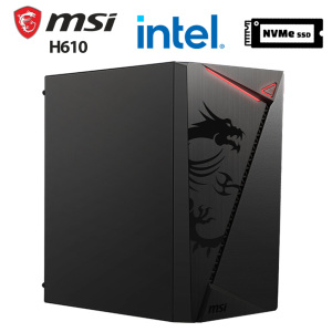 Xaser SHIELD X1 i5 12400F 16GB Ram 512GB M.2 NVMe SSD 2GB GT610 Ekran Kartı Ofis Hazır Sistem - Xaser