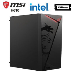 MSI SHIELD X1 i5 12400F 16GB Ram 512GB M.2 NVMe SSD 2GB GT610 Ekran Kartı Masaüstü Ofis Bilgisayarı - 1