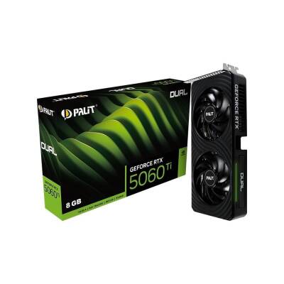Palit RTX5060Ti Dual 8GB 128Bit GDDR7 3x DP, HDMI - 1