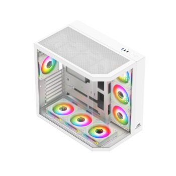 Powerboost Pb-a4375w (BEYAZ) 750w 80+Bronz Usb 3.2 Argb Atx Mid Tower Kasa - Powerboost (1)