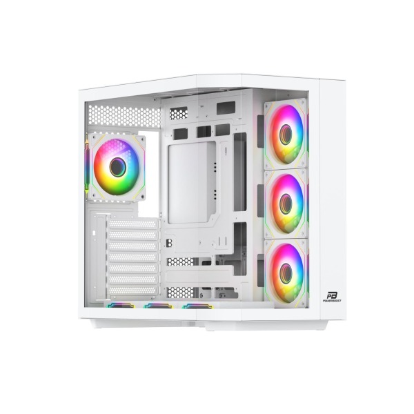 Powerboost Pb-a4375w (BEYAZ) 750w 80+Bronz Usb 3.2 Argb Atx Mid Tower Kasa - 1