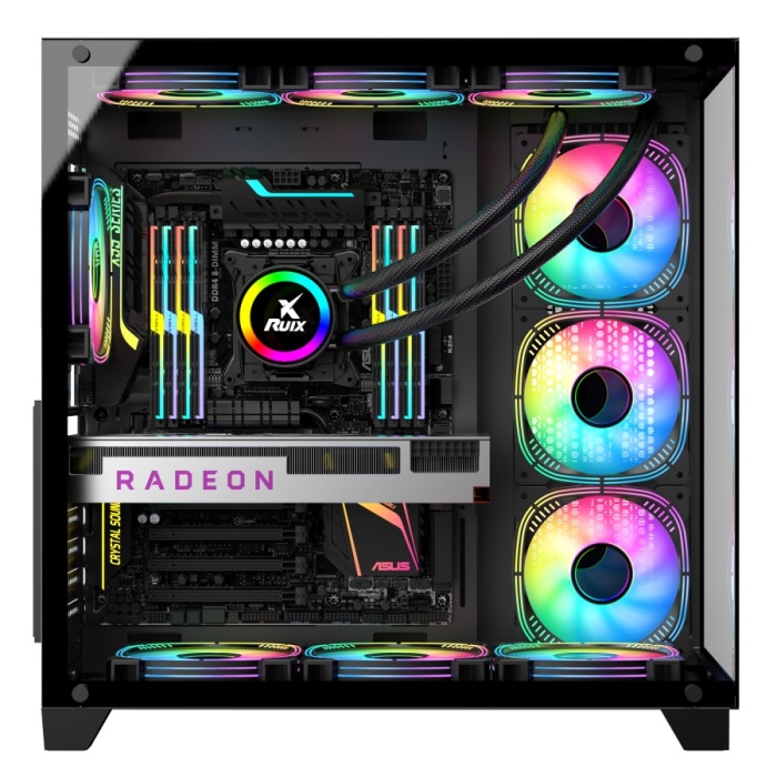 Prime x5 Ryzen 7 5700X 32GB Ram 1TB M.2 NVMe SSD 8GB RTX5060 Sıvı Soğutmalı Oyuncu Tavsiye Sistem - 2