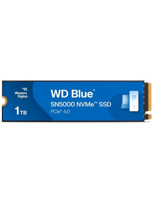 WD 1TB Blue SN5000 m2.nvme SSD Disk WDS100T4B0E 5150 -4900 MB/s, PCIe® Gen4 - 1