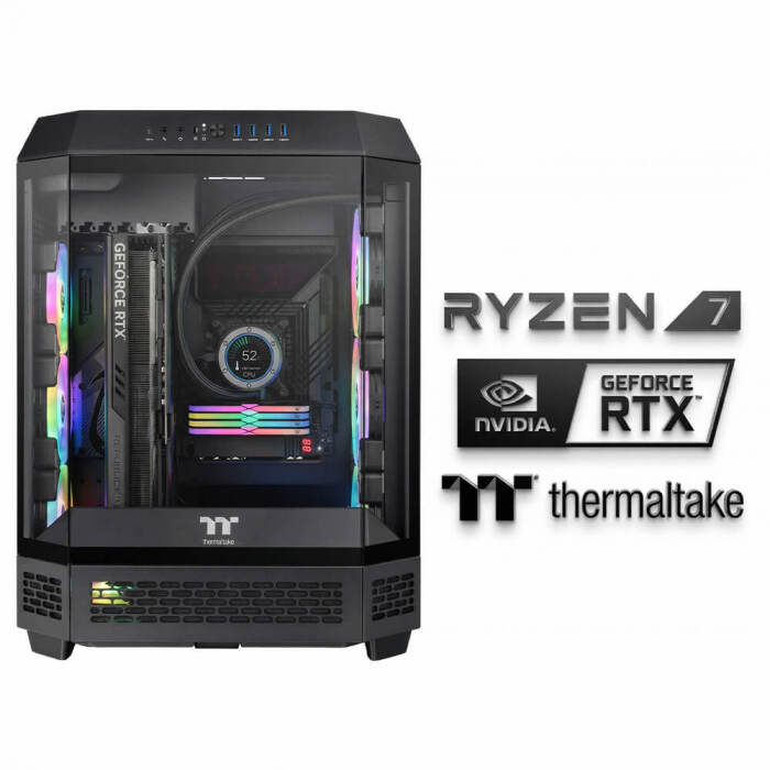 Xaser Astro x160 Ryzen 7 7800X3D 64GB DDR5 Ram 2TB M.2 NVMe SSD 32GB RTX5090 Oyuncu Tavsiye Sistem - 1
