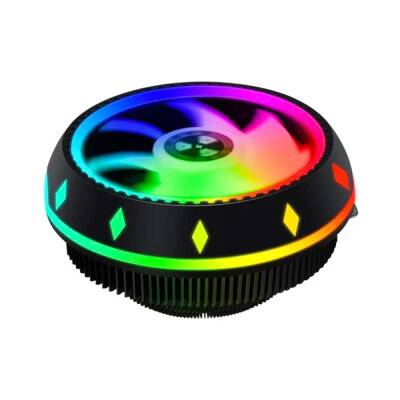 XASER CL-286 UFO RGB CPU FAN LGA 775/115X/1200/1700/AM2/AM3 İslemci Fanı - 1