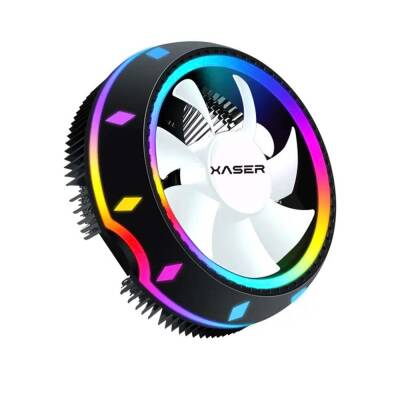 XASER CL-286 UFO RGB CPU FAN LGA 775/115X/1200/1700/AM2/AM3 İslemci Fanı - 2