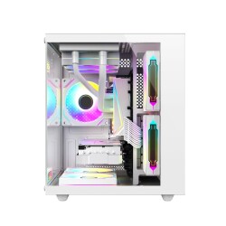 Xaser Cube X240 i7 14700F 32GB DDR5 Ram 1TB M.2 NVMe SSD 16GB RTX5060 Ti Sıvı Soğutmalı Masaüstü Oyuncu Bilgisayarı - 2