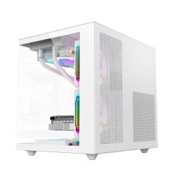 Xaser Cube X240 i7 14700F 32GB DDR5 Ram 1TB M.2 NVMe SSD 16GB RTX5060 Ti Sıvı Soğutmalı Masaüstü Oyuncu Bilgisayarı - 4