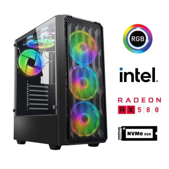 Xaser GX10 i5 4570 16GB Ram 512GB M.2 NVMe SSD 8GB RX580 Oyuncu Tavsiye Sistem - Xaser