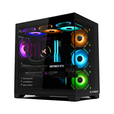 Xaser Helmet X55 Ryzen 7 5700X 32GB Ram 1TB M.2 NVMe SSD 12GB RTX5070 Sıvı Soğutmalı 27