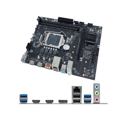 XASER Intel H511 10.11Gen 1200P DDR4 3200Mhz 2xHDMI 1xDp 1xNVMe 1xM.2 1xWifi Slot m-ATX Anakart (BULK) - Xaser (1)