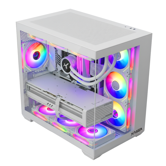 Xaser JANKOVIC X13 Ryzen 7 7800X3D 32GB Ram 1TB M.2 NVMe SSD 16GB RTX5060 Ti Sıvı Soğutmalı Oyuncu Bilgisayarı - 4