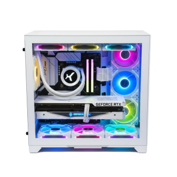 Xaser Lexus x690 White Ryzen 7 7800X3D 32GB Ram 1TB M.2 NVMe SSD 16GB RTX5060 Ti Sıvı Soğutmalı Oyuncu Bilgisayarı - 3
