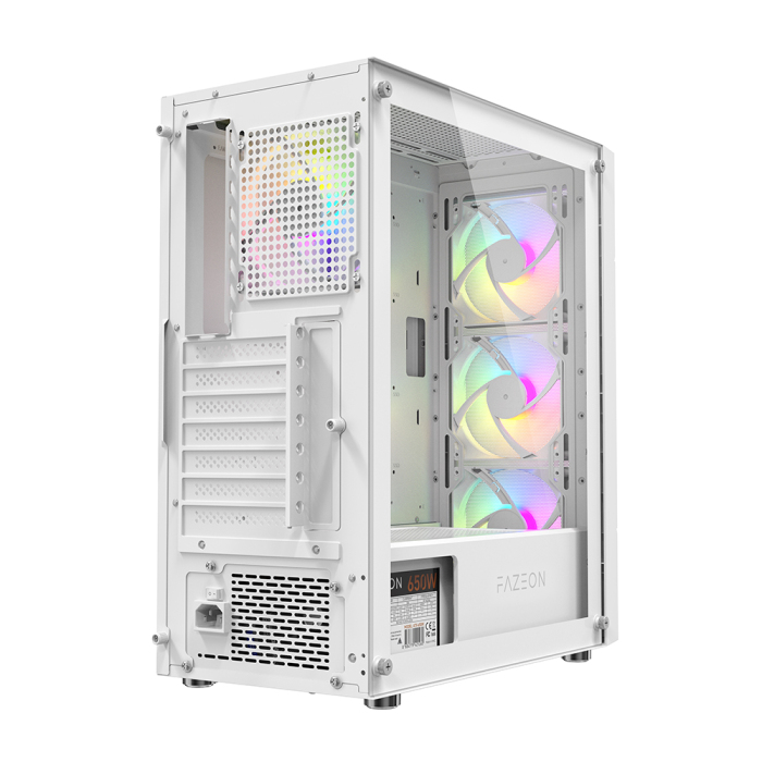 Xaser Light X60 Ryzen 7 5700X 32GB Ram 1TB M.2 NVMe SSD 12GB RTX5070 Masaüstü Oyuncu OEM Bilgisayar - 4
