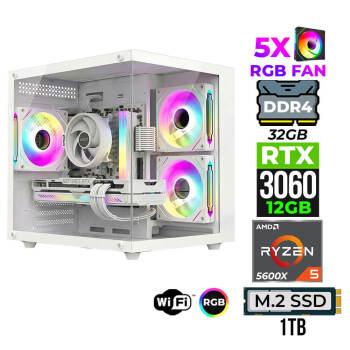 Xaser Mage x80 Ryzen 5 5600x 32GB Ram 1TB M.2 NVMe SSD 12GB RTX3060 Oyuncu Tavsiye Sistem - Xaser