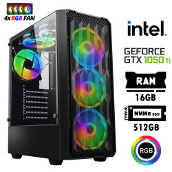 Xaser Nano X10 i3 13100F 16GB Ram 512GB M.2 Nvme SSD 4GB GTX 1050Ti Oyuncu Hazır Tavsiye Sistem - Xaser