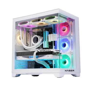 Xaser Nova X90 Ryzen 7 7800X3D 16GB DDR5 Ram 1TB M.2 NVMe SSD 16GB RTX5060 Ti Sıvı Soğutmalı Oyuncu Bilgisayar - 1