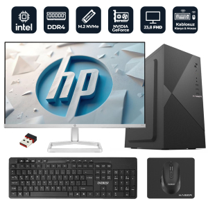 XASER OfficePro H22 Intel Core i5-12400F 8GB RAM 512GB M.2 NVMe SSD 2GB GT610 23.8