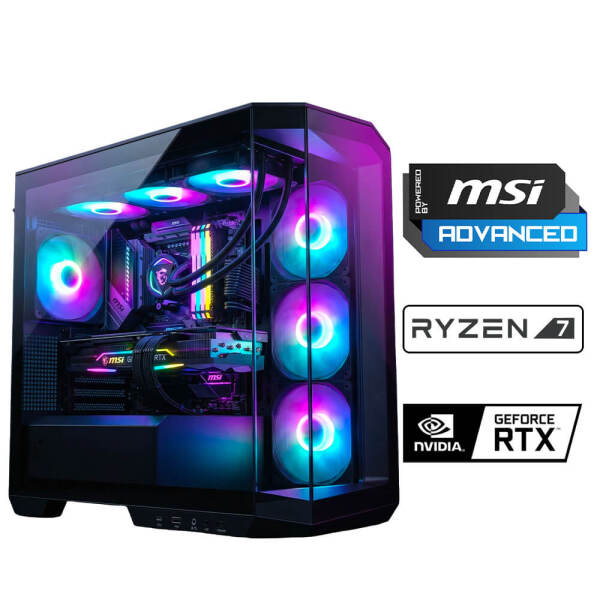 Xaser Pano X170 Ryzen 7 9700X 32GB DDR5 Ram 1TB M.2 NVMe SSD 12GB RTX5070 Sıvı Soğutmalı Msi Oyuncu OEM Paket - 1