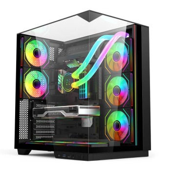 Xaser Queen X8 Ryzen 7 9800X3D 64GB Ram 2TB M.2 NVMe SSD 16GB RTX5070Ti Sıvı Soğutmalı Oyuncu Tavsiye Sistem - Xaser (1)