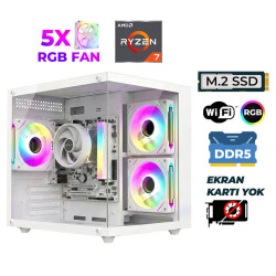 Xaser Raze X90 Ryzen 5 7600 16GB DDR5 Ram 512GB M.2 NVMe SSD Hazır Tavsiye Sistem - Xaser