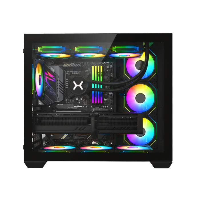 Xaser Sage X5 Ryzen 5 7500F 32GB DDR5 Ram 1TB M.2 NVMe SSD 8GB RTX5060 Sıvı Soğutmalı Oyuncu Bilgisayarı - 4