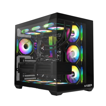 Xaser STARK X13 Ryzen 7 7800X3D 16GB Ram 1TB M.2 NVMe SSD 8GB RTX5050 Sıvı Soğutmalı Oyuncu Bilgisayarı - 5