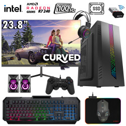 Xaser Tetrix x150 i7 4770 16GB Ram 512GB SSD 4GB R7 240 GDDR5 23.8