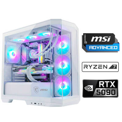 Xaser Velox x560 Ryzen 7 9800X3D 64GB DDR5 Ram 2TB M.2 NVMe SSD 32GB RTX5090 Sıvı Soğutmalı Msı Oyuncu OEM Paket - 1