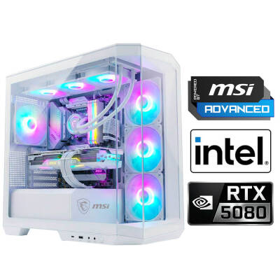 Xaser Velox x700 i9 14900KF 32GB DDR5 Ram 1TB M.2 NVMe SSD 16GB RTX5080 Sıvı Soğutmalı Msı Oyuncu OEM Paket - 1