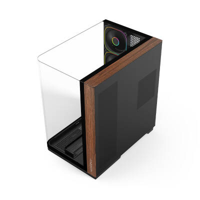 Xaser WOODEN X70 Ryzen 7 7800X3D 32GB DDR5 Ram 1TB M.2 NVMe SSD 8GB RTX5060 Sıvı Soğutmalı Masaüstü Oyuncu OEM Bilgisayar - 4