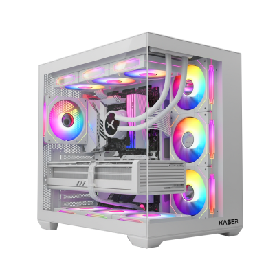 XASER XR20-BEYAZ 7X RGB FAN TUŞ KONTROL 750W AKVARYUM KASA - 2