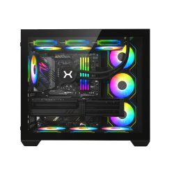 XASER XR20-SİYAH 7X RGB FAN TUŞ KONTROL 750W AKVARYUM KASA - 4